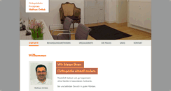 Desktop Screenshot of praxis-ortlieb-trier.de